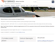 Tablet Screenshot of fly-service.pl